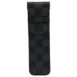 Louis Vuitton Etui Stylo Braun