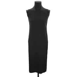 Jil Sander-Silk dress-Black