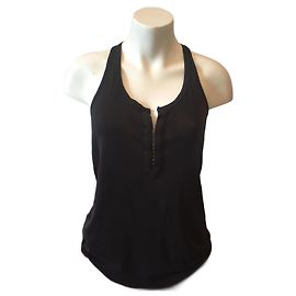 BALMAIN Tops T.IT 40 Linen Black