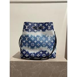 Louis Vuitton-LOUIS VUITTON Handtaschen T.  Leder-Blau