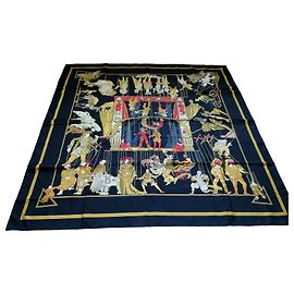 quadrado Hermès em perfeito estado com caixa Multicor