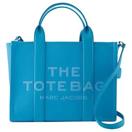 Marc Jacobs-The Medium Tote - Marc Jacobs - Cuir - Bleu-Bleu
