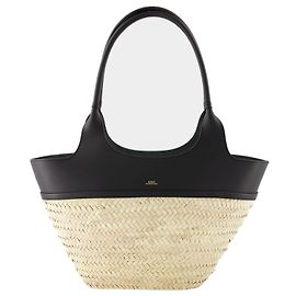Apc Bolsa de Ombro Panier Tanger - A.P.C. - Couro - Preto Preto