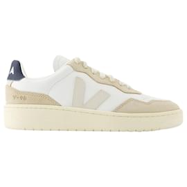 Veja-V-90 Sneakers - Veja - Leder - Weiß Pierre-Andere