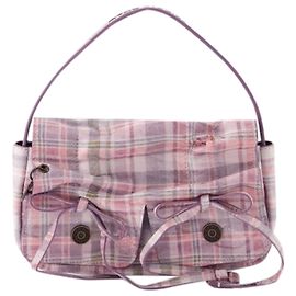 Bolsa Atroska Micro Hobo - Acne Studios - Couro - Rosa Rosa