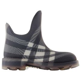 Lf Marsh Low Ankle Boots - Burberry - Rubber - Black Black