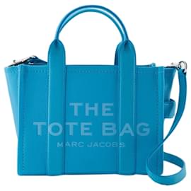 Marc Jacobs-The Small Tote - Marc Jacobs - Couro - Azul-Azul