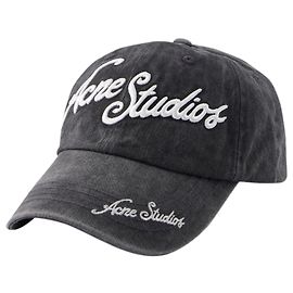 Berretto turistico Carliy - Acne Studios - Cotone - Nero Nero
