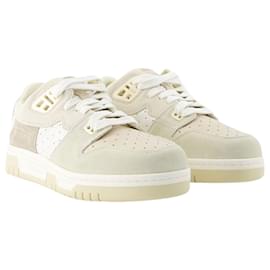 Acne-08Scarpe da ginnastica sthlm Low Prime W - Acne Studios - Pelle - Bianco-Bianco