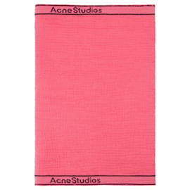 Acne-Vegetariana Scarf - Acne Studios - Wool - Pink-Pink