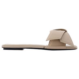 Musubi Sandalen – Acne Studios – Leder – Beige Braun Beige