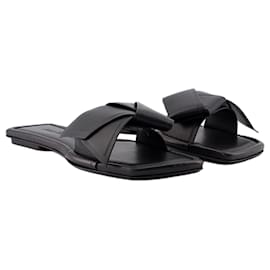 Acne-Musubi Sandals - Acne Studios - Leather - Black-Black