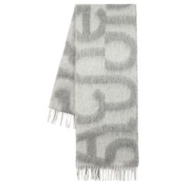 Vandy Scarf - Acne Studios - Wool - Light Grey Grey