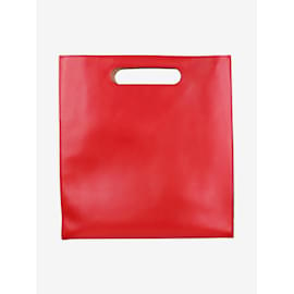 Gucci-Rote XL-Linear-Einkaufstasche-Rot