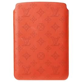 Louis Vuitton-Soporte para iPad con monograma rojo-Roja
