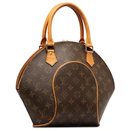 Louis Vuitton-Louis Vuitton Brown Monogram Ellipse PM-Brown