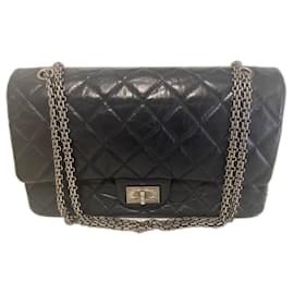 Chanel-2.55 inches-Navy blue