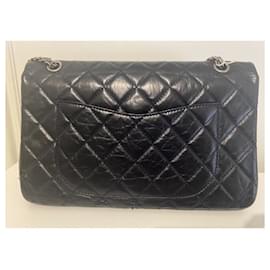 Chanel-2.55 inches-Navy blue
