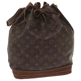 Louis Vuitton-LOUIS VUITTON Monogram Noe Shoulder Bag M42224 LV Auth 65678-Monogram