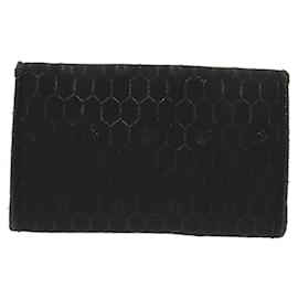 Christian Dior-Christian Dior Honeycomb Canvas Chain Shoulder Bag Schwarz Auth am5692-Schwarz