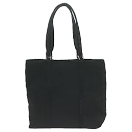 Prada-PRADA Tote Bag Nylon Black Auth am5658-Black