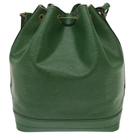 Louis Vuitton-LOUIS VUITTON Epi Noe Shoulder Bag Green M44004 LV Auth 65076-Green