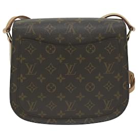 Louis Vuitton-LOUIS VUITTON Monogram Saint Cloud GM Shoulder Bag M51242 LV Auth 65254A-Monogram