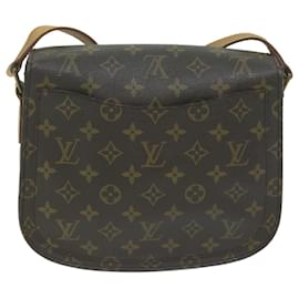 Louis Vuitton-LOUIS VUITTON Monogram Saint Cloud GM bolsa de ombro M51242 LV Auth yk10444-Monograma