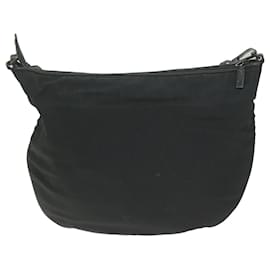 Gucci-GUCCI Shoulder Bag Canvas Black 001 3311 auth 66091-Black