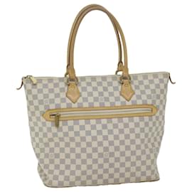 Louis Vuitton-LOUIS VUITTON Damier Azur Saleya GM Tote Bag N51184 LV Auth 65670-Other