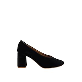 Chloé-Talons en daim-Noir