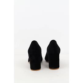 Chloé-Suede heels-Black