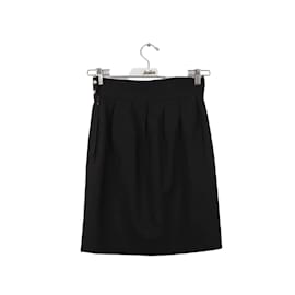 Fendi-Mini jupe en laine-Noir