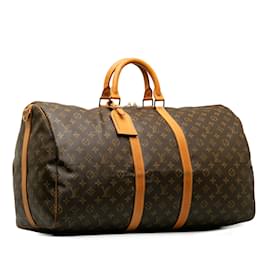 Louis Vuitton-LOUIS VUITTON Travel bags-Brown