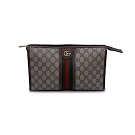 Gucci-Gucci-Clutch-Tasche Ophidia-Beige