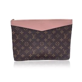 Louis Vuitton-Louis Vuitton Clutch Bag Daily-Brown