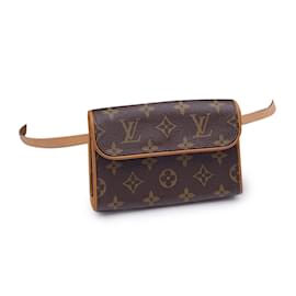 Louis Vuitton-Louis Vuitton Shoulder Bag Florentine-Brown