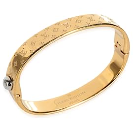 Louis Vuitton-Bracciale Louis Vuitton Nanogram placcato in oro-Altro