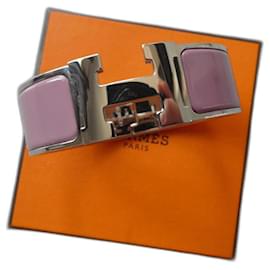 Hermès-Armband Hermès Clic Clac GM neu in Schachtel-Pink