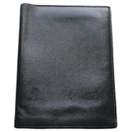 Hermès-cartera vintage de Hermès con caja-Negro