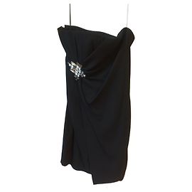 DSQUARED2 Dresses T.International S Viscose Black
