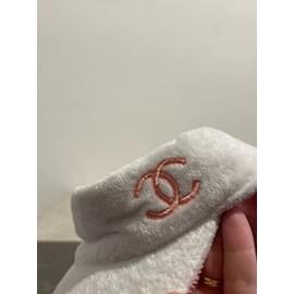 Chanel-CHANEL Hüte T.Internationales M-Tuch-Weiß