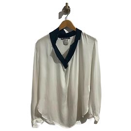 Autre Marque HAUTE HIPPIE Tops T.International S Seide Weiß