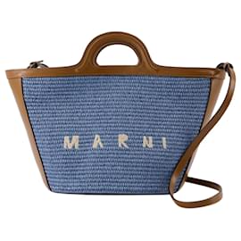 Marni-Portamonete Tropicalia - Marni - Cotone - Blu-Blu