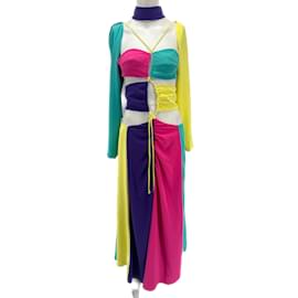 Autre Marque-SIEDRES Robes T.fr 38 polyestyer-Multicolore