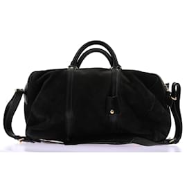 Louis Vuitton-LOUIS VUITTON  Handbags T.  Suede-Black