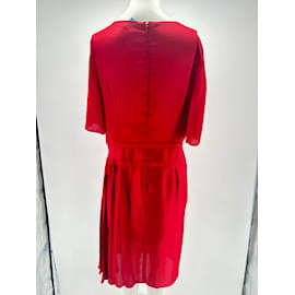 Nina Ricci-NINA RICCI Robes T. ca 46 polyestyer-Rouge