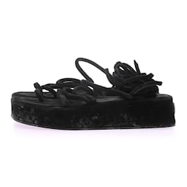 Autre Marque-NODALETO  Sandals T.eu 39 Suede-Black