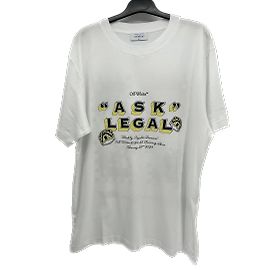 Off White Camisetas OFF-WHITE.Algodón XL Internacional Blanco