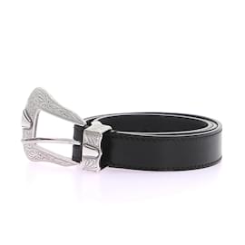 Autre Marque-KATE CATE  Belts T.cm 80 leather-Black